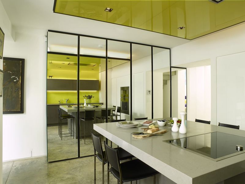 glebe place kitchen polished concrete floor
